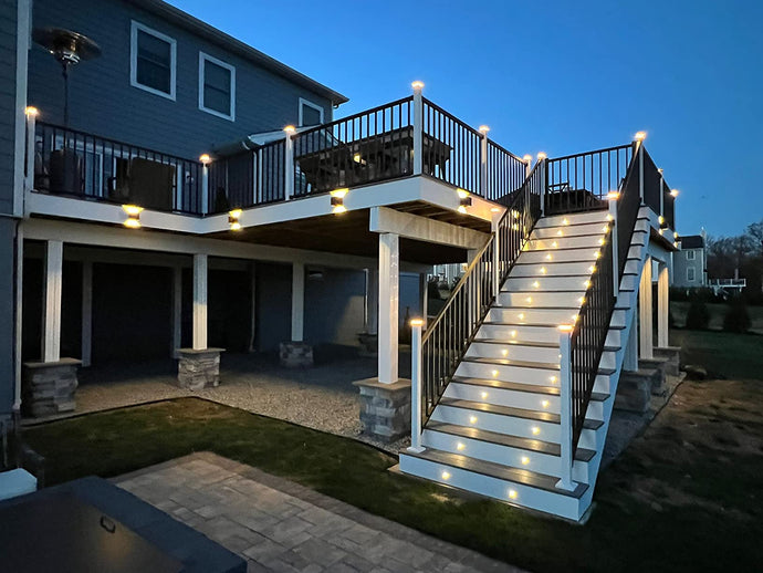 SMY Lighting deck lights can use outdoor and indoor
