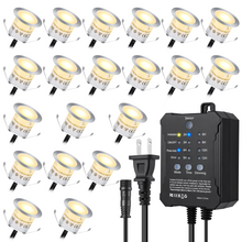 Load image into Gallery viewer, SMY Lighting Dimmable LED Deck Lights 20Pack with Timer and Photocell Sensor - SMY Lighting