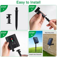 Load image into Gallery viewer, Solar Rope Lights White color 72FT 200 LED - SMY Lighting