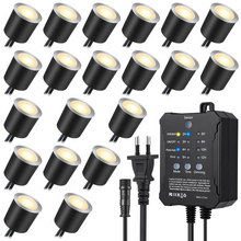 Load image into Gallery viewer, SMY Lighting Dimmable LED Deck Lights 20Pack with Timer and Photocell Sensor - SMY Lighting