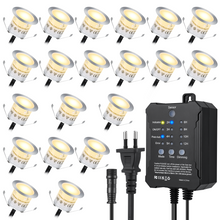 Load image into Gallery viewer, SMY Lighting Dimmable LED Deck Lights 20Pack with Timer and Photocell Sensor - SMY Lighting