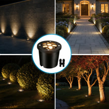 Load image into Gallery viewer, SMY Lighting 12W Landscape LED In Ground Lights Outdoor Warm White