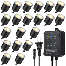 Load image into Gallery viewer, SMY Lighting Dimmable LED Deck Lights 20Pack with Timer and Photocell Sensor - SMY Lighting