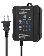 Load image into Gallery viewer, 65W Outdoor Low Voltage Transformer with Timer and Photocell Sensor - SMY Lighting