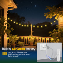 Load image into Gallery viewer, SMY Lighting 16FT Rechargeable Battery String Light
