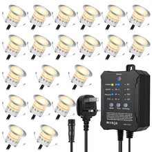 Load image into Gallery viewer, SMY Lighting Dimmable LED Deck Lights 20Pack with Timer and Photocell Sensor - SMY Lighting