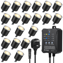 Load image into Gallery viewer, SMY Lighting Dimmable LED Deck Lights 20Pack with Timer and Photocell Sensor - SMY Lighting