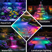 Load image into Gallery viewer, RGBWW Underwater Fountain Lights 8Head
