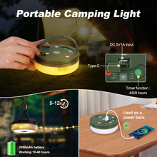 Load image into Gallery viewer, SMY Lighting 3 in 1 Camping String Light - SMY Lighting