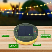 Load image into Gallery viewer, SMY Lighting 4 in 1 Solar Camping String Lights - SMY Lighting