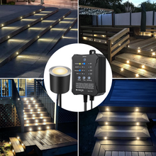 Load image into Gallery viewer, SMY Lighting Dimmable LED Deck Lights 20Pack with Timer and Photocell Sensor - SMY Lighting
