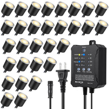Load image into Gallery viewer, SMY Lighting Dimmable LED Deck Lights 20Pack with Timer and Photocell Sensor