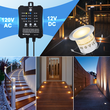 Load image into Gallery viewer, SMY Lighting Dimmable LED Deck Lights 20Pack with Timer and Photocell Sensor - SMY Lighting