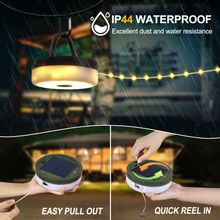 Load image into Gallery viewer, SMY Lighting 4 in 1 Solar Camping String Lights - SMY Lighting