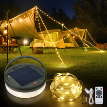 Load image into Gallery viewer, SMY Lighting 4 in 1 Solar Camping String Lights - SMY Lighting