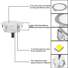 Load image into Gallery viewer, Recessed deck lights 6pack - SMY Lighting