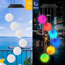 Load image into Gallery viewer, Solar Wind Chimes Crystal Ball Color Changing - SMY Lighting