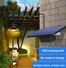 Load image into Gallery viewer, Double Head Solar Pendant Light Outdoor Indoor - SMY Lighting
