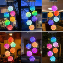 Load image into Gallery viewer, Solar Wind Chimes Crystal Ball Color Changing - SMY Lighting