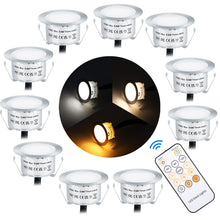 Load image into Gallery viewer, Recessed LED Deck Light Kits 3 Color Changing - SMY Lighting