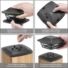 Load image into Gallery viewer, Solar Post Lights 4Pack - SMY Lighting