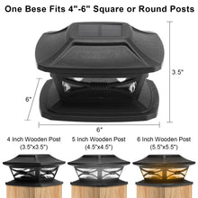 Load image into Gallery viewer, Solar Post Lights 4Pack - SMY Lighting