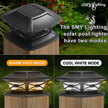 Load image into Gallery viewer, Solar Post Lights 4Pack - SMY Lighting