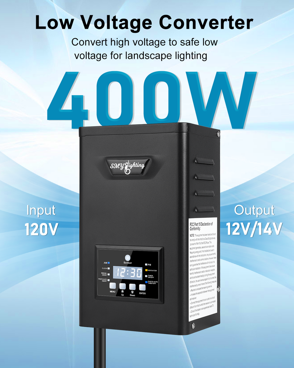 Low Voltage Landscape Transformer | SMY Lighting