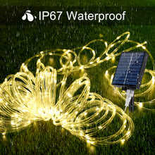 Load image into Gallery viewer, Solar Rope Lights Outdoor 72FT 200 LED - SMY Lighting
