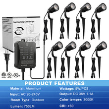 Load image into Gallery viewer, SMY Lighting All-in-One Low Voltage Landscape Lights
