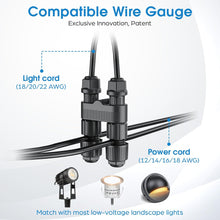 Load image into Gallery viewer, Low Voltage Landscape Lighting Wire Connectors 12Pack - SMY Lighting
