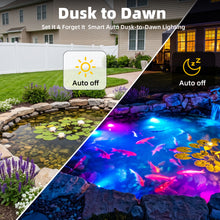 Load image into Gallery viewer, RGBWW Underwater Fountain Lights 8Head
