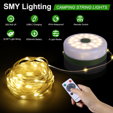 Load image into Gallery viewer, SMY Lighting 3 in 1 Camping String Light
