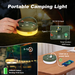 SMY Lighting 3 in 1 Camping String Light