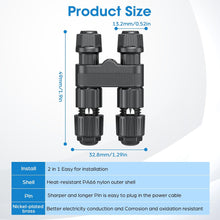 Load image into Gallery viewer, Low Voltage Landscape Lighting Wire Connectors 12Pack - SMY Lighting
