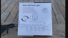 Load and play video in Gallery viewer, SMY Lighting Dimmable LED Deck Lights 20Pack with Timer and Photocell Sensor
