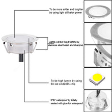 Load image into Gallery viewer, Recessed deck lights 6pack - SMY Lighting
