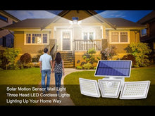 Load and play video in Gallery viewer, New Solar Motion Sensor Security Lights
